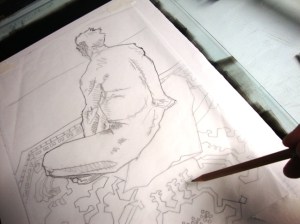 alan back in progress