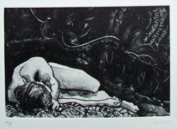 Rose Davies etching