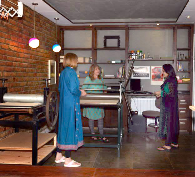 Rose Hannah Zaira studio