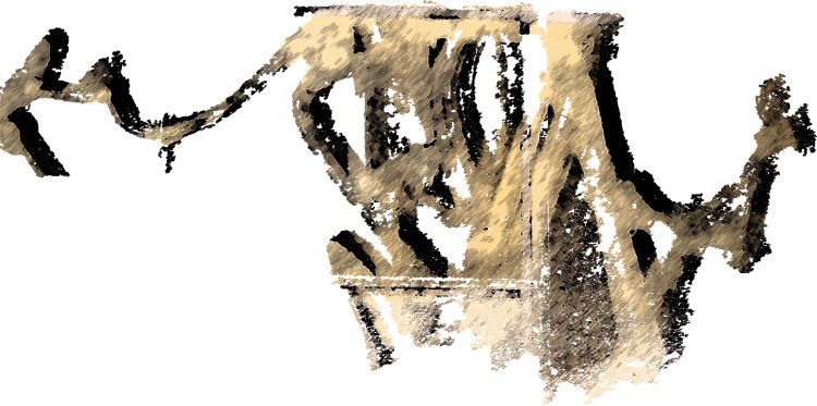 scribble 1 ink spatter