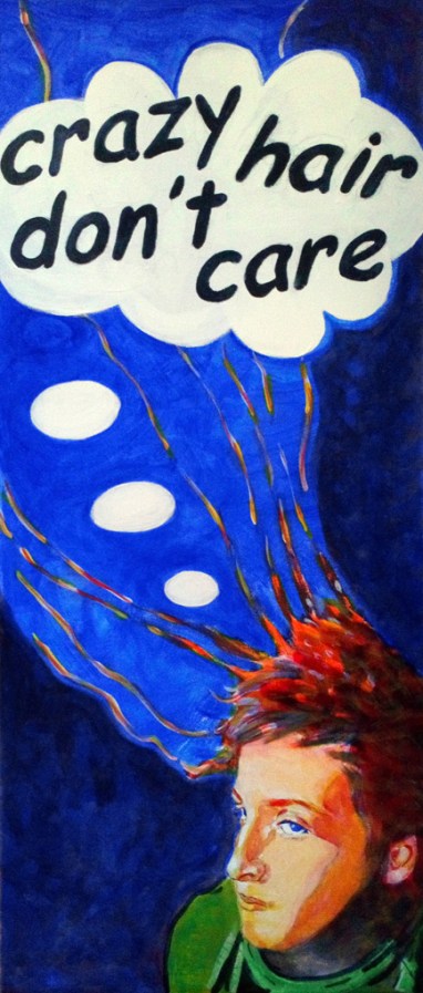 crazy hair dont care