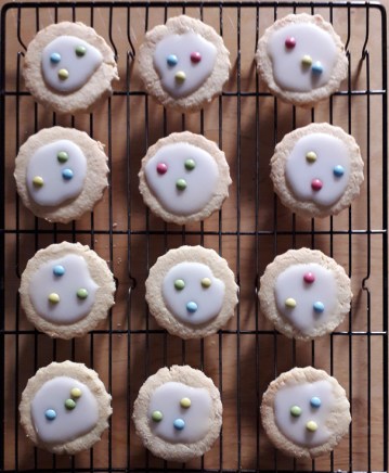 Gluten free elderflower biscuits