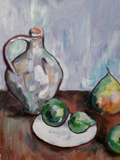 Cezanne still life final detail